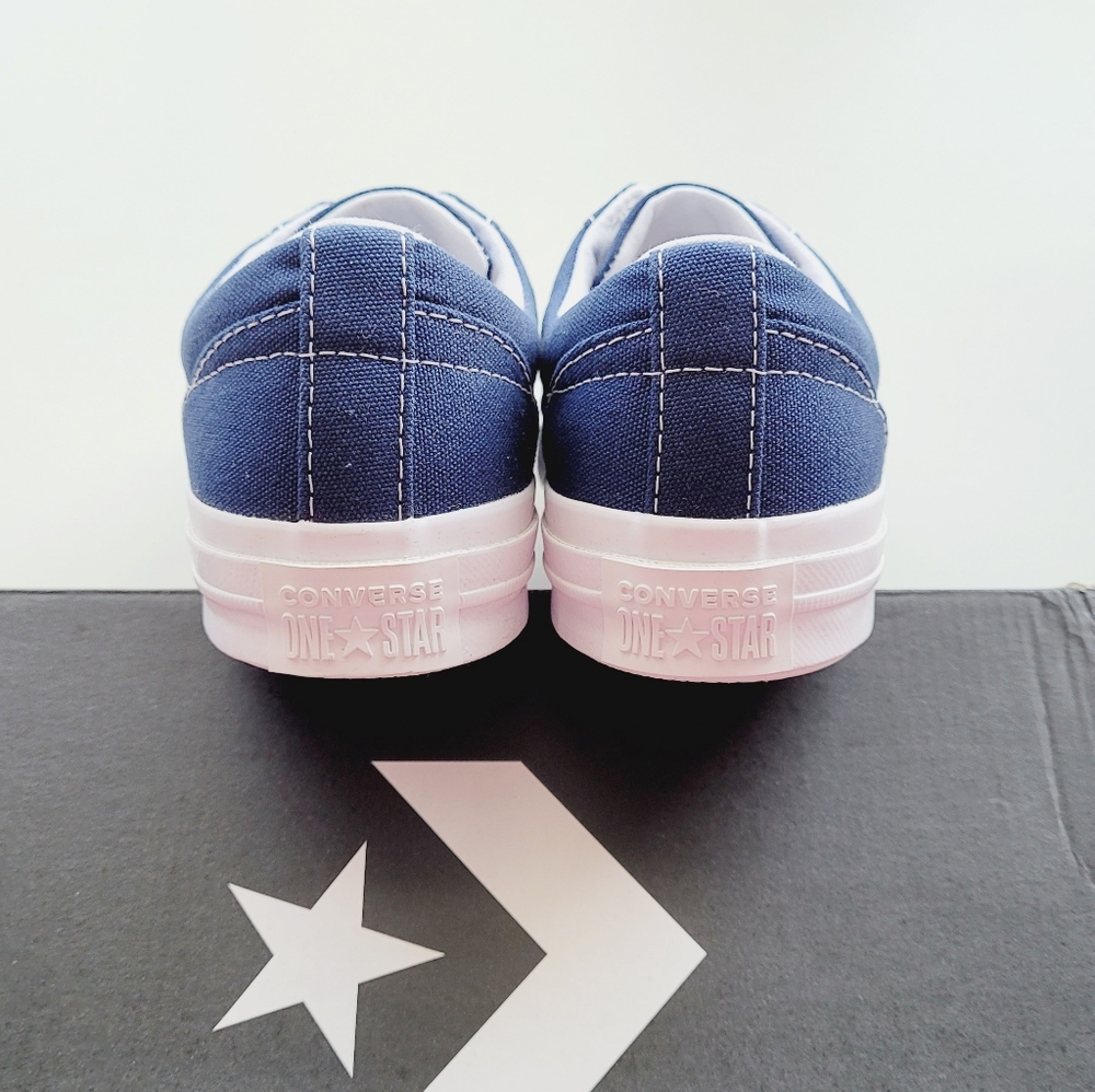 Converse One Star Slip Navy White Women's 5 - Picture 4 of 6